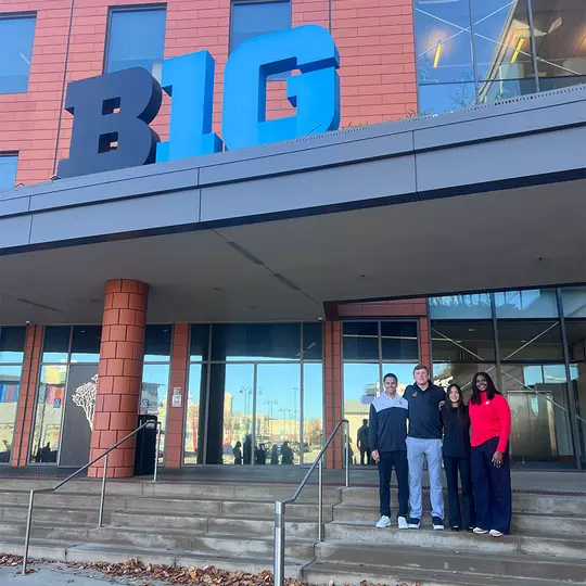 Ava Morales Recognized With Post-Grad Scholarship By Big Ten