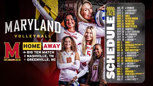 2026 Maryland Volleyball Schedule