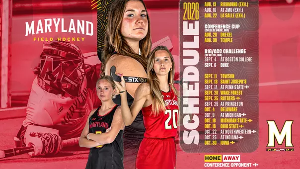 Field hockey 2026 schedule graphic