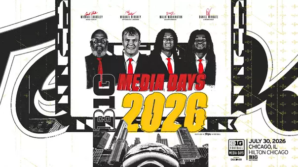 2026 Big Ten Football Media Day Graphic