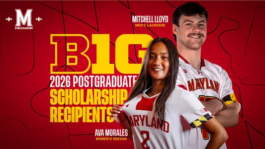 Ava Morales, Mitchell Lloyd Awarded Big Ten Conference Postgraduate Scholarships