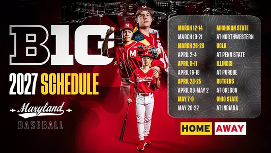 2027 Maryland Big Ten Baseball Schedule Release