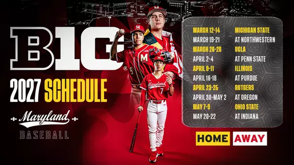 2027 Maryland Big Ten Baseball Schedule Release