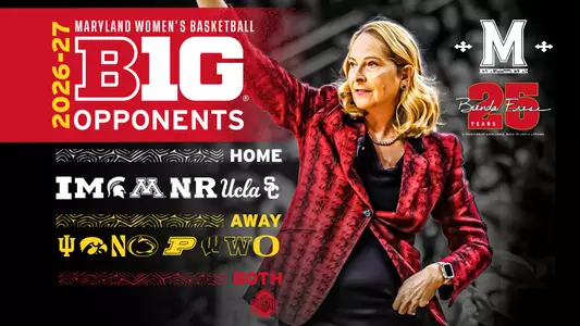 WBB Big Ten Home and Away opponents release