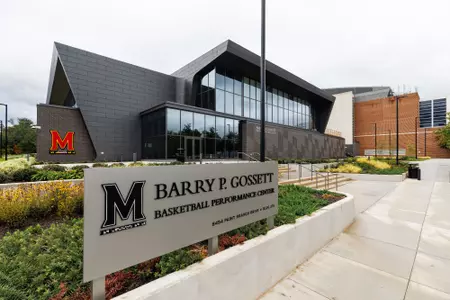 Photos from Barry P. Gossett Barry P. Gossett Basketball Performance Center Exterior Photos at Barry P. Gossett Basketball Performance Center in College Park, MD on Wednesday, Oct. 8, 2025.
Kevin Snyder/Maryland Terrapins