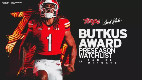 Daniel Wingate 2026 Butkus Award Watch List Graphic