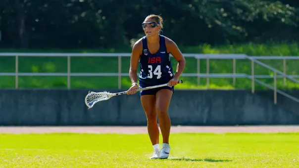 Kori Edmondson practicing with Team USA in Tokyo Japan