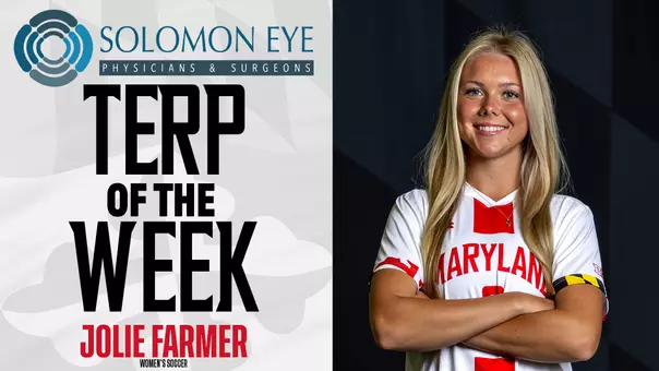 Jolie Farmer Terp of the Week Graphic