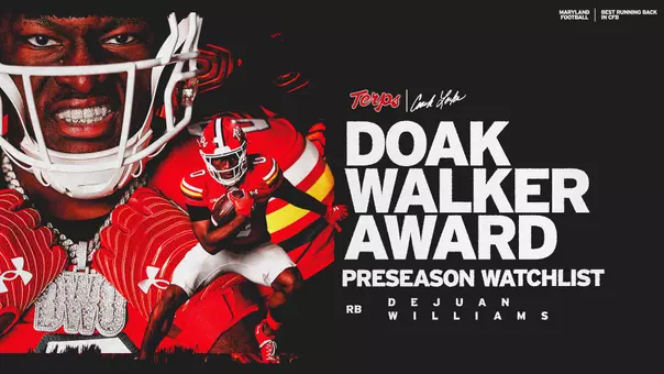 DeJuan Williams 2026 Doak Walker Award Watch List Graphic