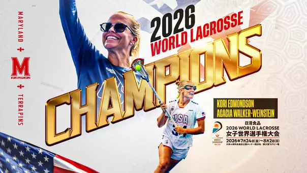 Kori Edmondson, Acacia Walker-WeinsteinTeam USA Gold Medal Graphic a2026 World Lacrosse Women's Championship