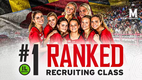 Maryland women's lacrosse number 1 recruiting class by Inside Lacrosse Graphic