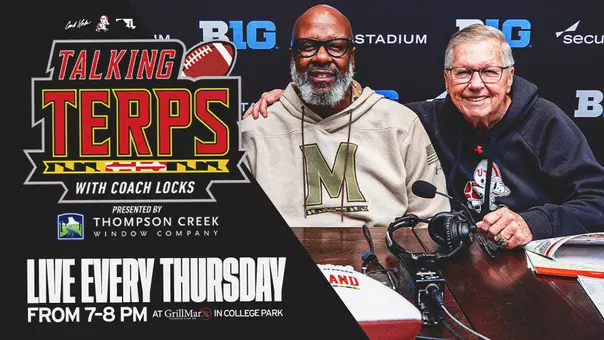 Talking Terps with Coach Locks radio show graphic