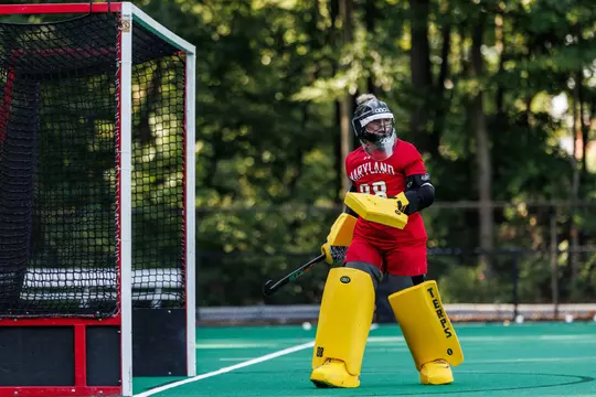 Goalkeeper Ryleigh Osborne (88)
Photos from Field Hockey practice at Field Hockey & Lacrosse Complex in College Park, MD on Friday, Aug. 7, 2026.
Mackenzie Miles/Maryland Terrapins