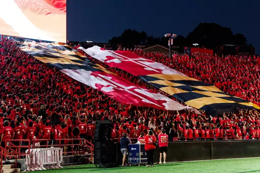 Photos from University of Maryland's The Big Show at SECU Stadium in College Park, MD on Friday, Aug. 28, 2026.
Allison Mize/Maryland Terrapins