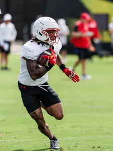 Chris Durr Jr. first day of fall camp practice