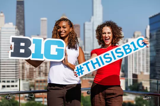 Photos from Big Ten Volleyball Media Day at Big Ten Network Headquarters in Chicago, IL on Monday, Aug. 3, 2026.
Allison Mize/Maryland Terrapins