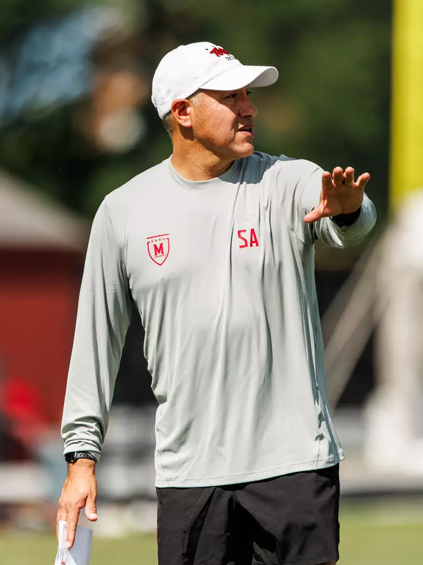 Associate Head Coach Steve Armas
Photos from Men's Soccer practice at Ludwig Field in College Park, MD on Tuesday, Aug. 4, 2026.
Allison Mize/Maryland Terrapins