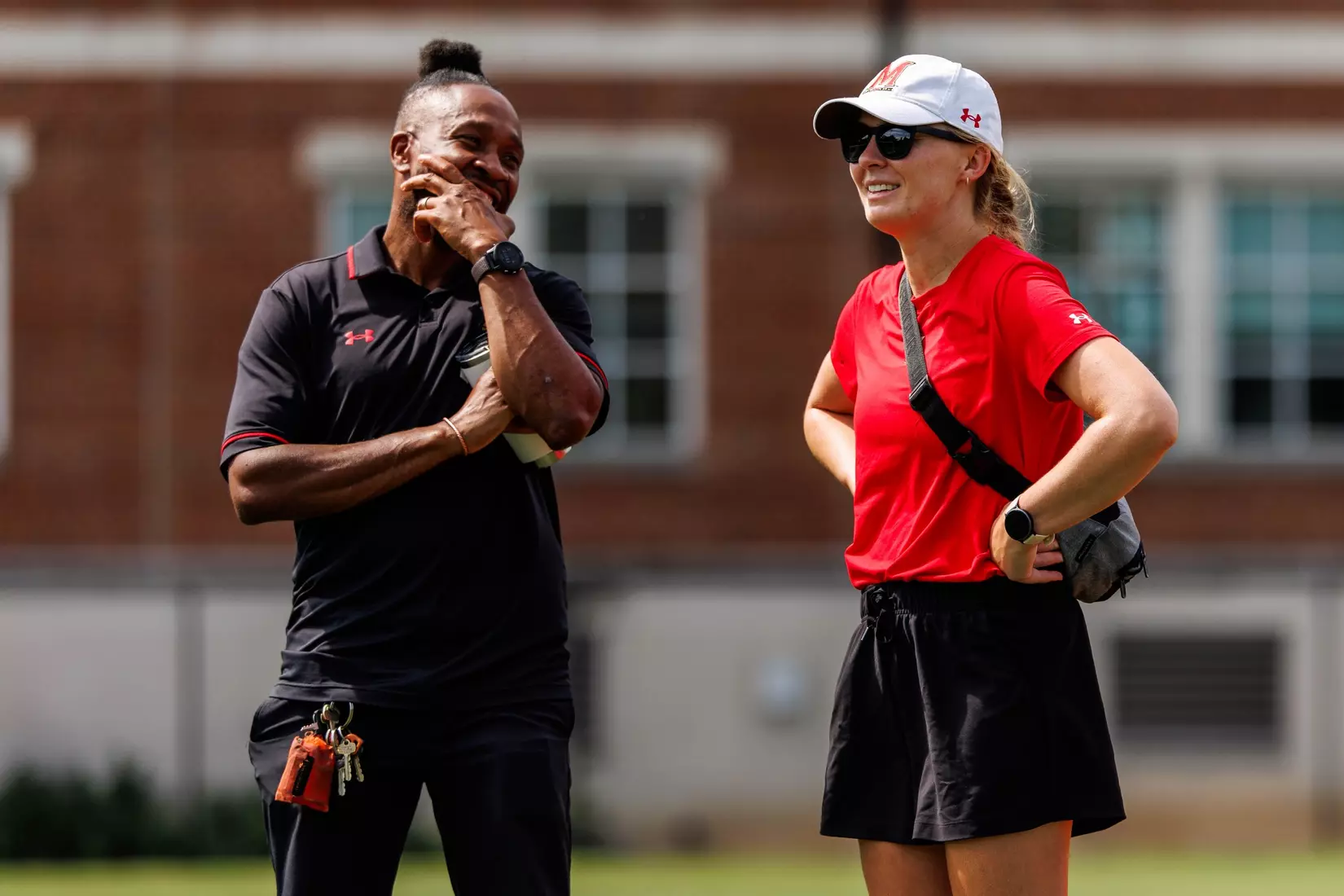 Athletic Trainer Katelyn Engen
Photos from Men's Soccer practice at Ludwig Field in College Park, MD on Tuesday, Aug. 4, 2026.
Allison Mize/Maryland Terrapins