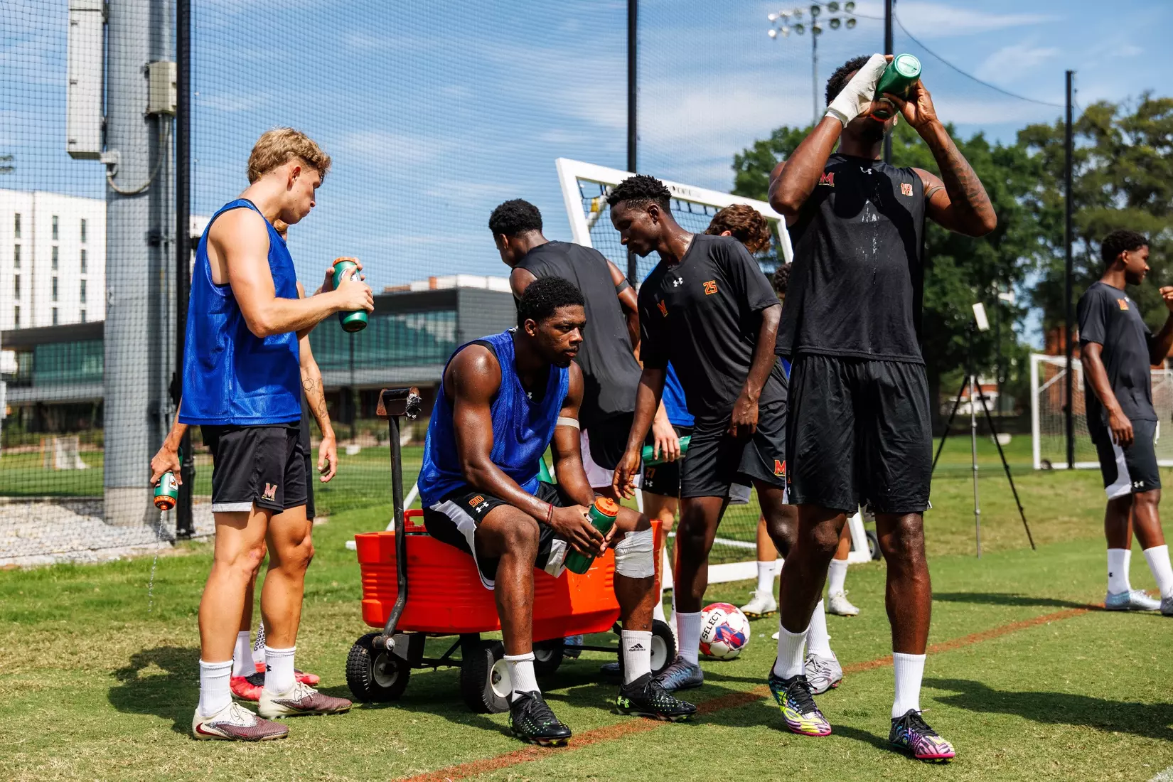 Photos from Men's Soccer practice at Ludwig Field in College Park, MD on Tuesday, Aug. 4, 2026.
Allison Mize/Maryland Terrapins