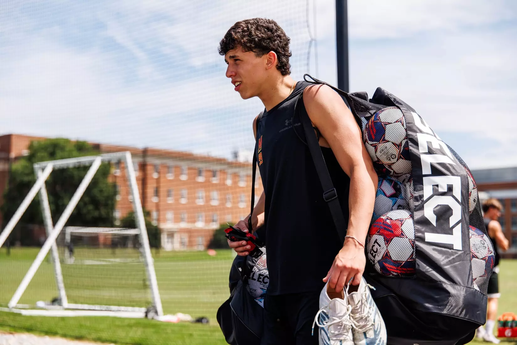 Forward Said El Eyssami (99)
Photos from Men's Soccer practice at Ludwig Field in College Park, MD on Tuesday, Aug. 4, 2026.
Allison Mize/Maryland Terrapins