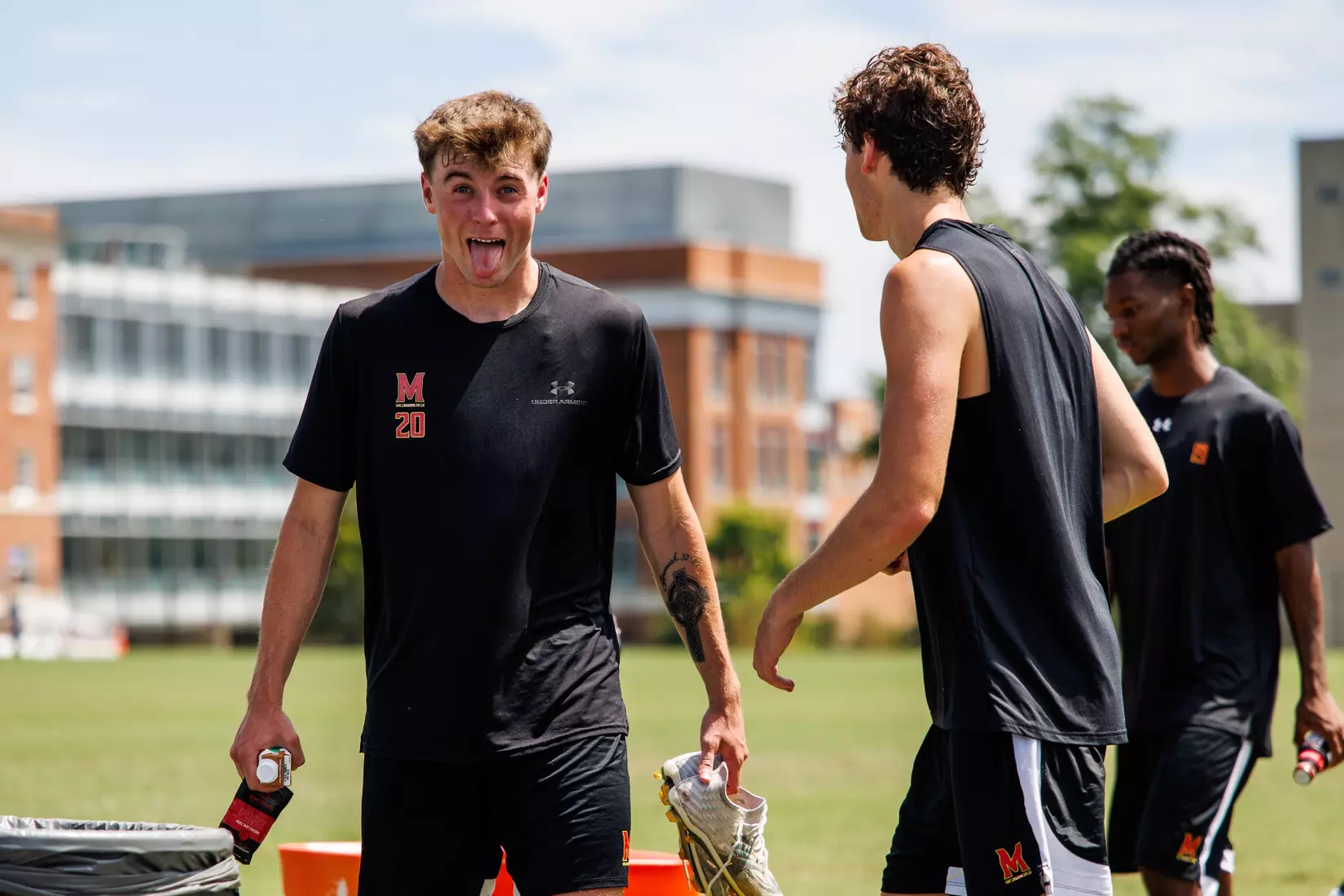 Defender/Midfielder Casey Price (20)
Photos from Men's Soccer practice at Ludwig Field in College Park, MD on Tuesday, Aug. 4, 2026.
Allison Mize/Maryland Terrapins