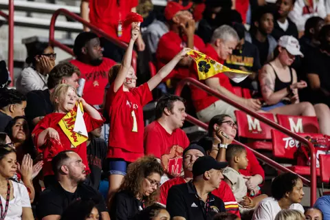 Maryland fan experience at SECU Stadium