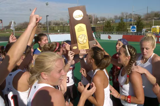 Maryland celebrates winning a national championship