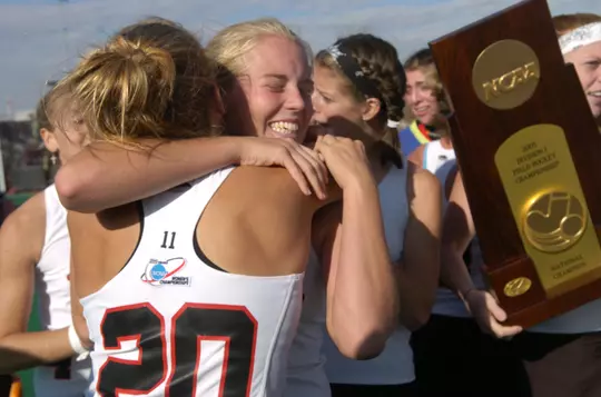 Maryland celebrates winning a national championship