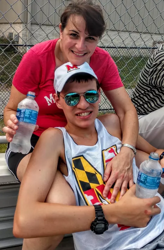 Lisa Wiederlight and her son, Joshua