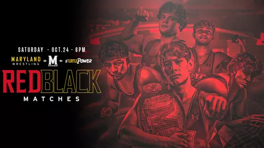 Wrestling Red / Black Matches Graphic
