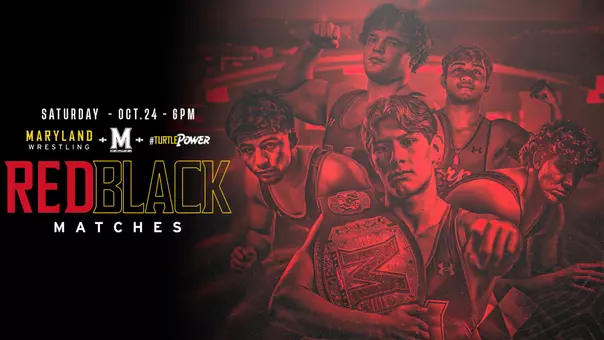 Wrestling Red / Black Matches Graphic