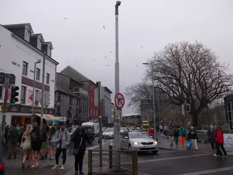 Maryland football Ireland photos