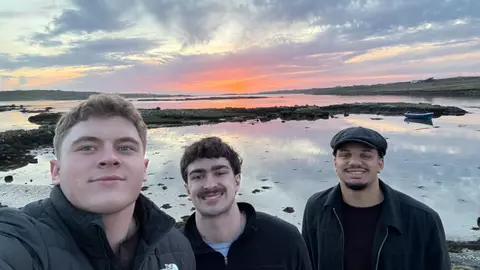 Maryland football Ireland photos