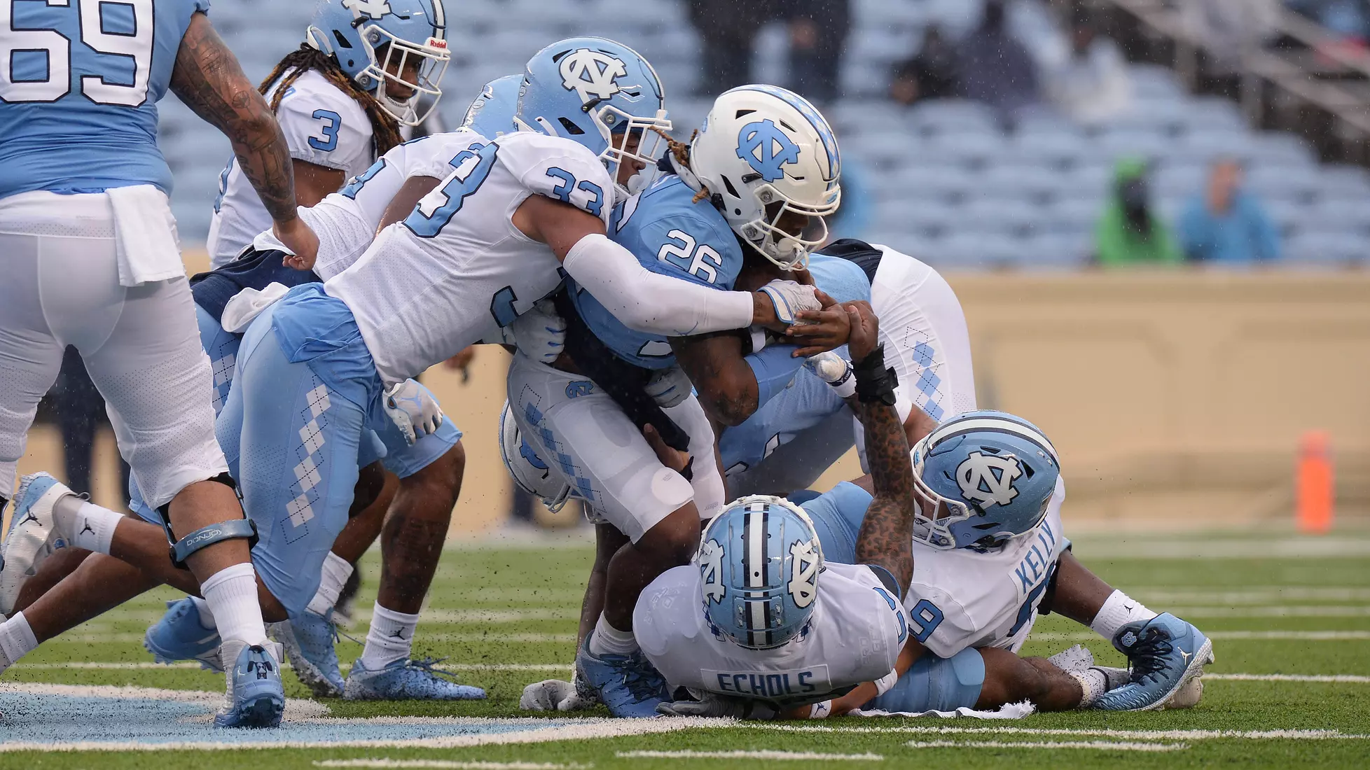 D.J. Jones, Cedric Gray, Cam’Ron Kelly, Power Echols