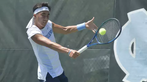 Rinky Hijikata
University of North Carolina Men's Tennis
v Oklahoma State
NCAA Second Round
Cone-Kenfield Tennis Center
Chapel Hill, NC
Sunday, May 9, 2021