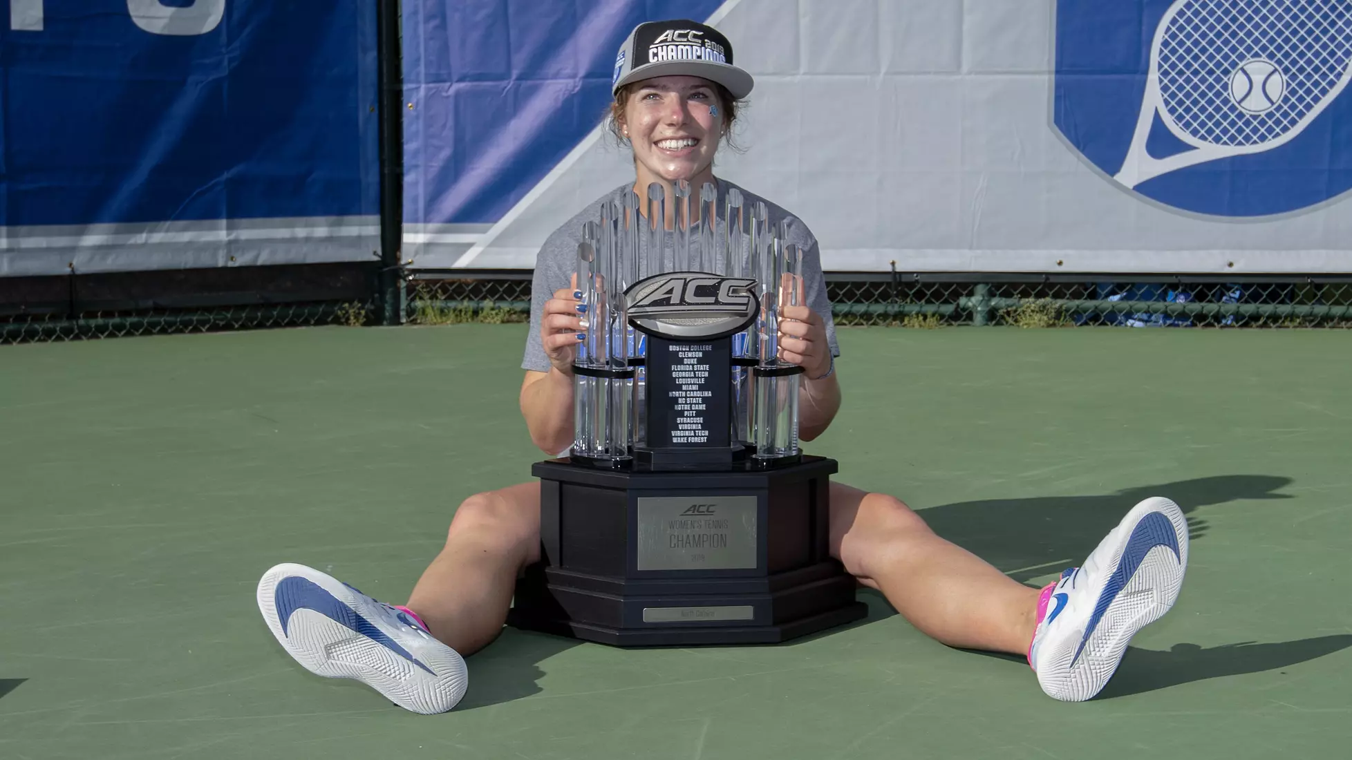 Jessie Aney
University of North Carolina Women's Tennis v Duke
ACC Championship
Cary Tennis Center
Cary, NC
Sunday, April 21, 2019
