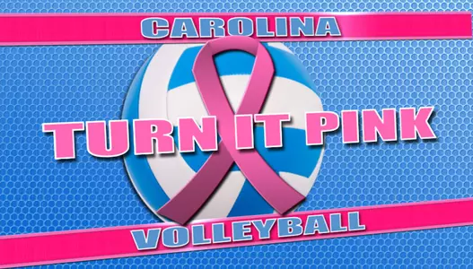 UNC Volleyball To Hold Annual Turn It Pink Night Oct. 11