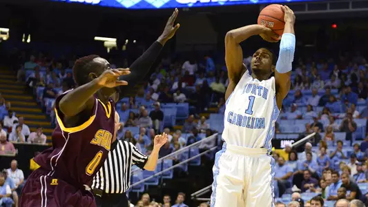 Tar Heels Down Shaw, 81-54