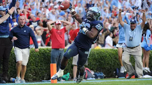 Bernard Leads UNC Past NC State, 43-35