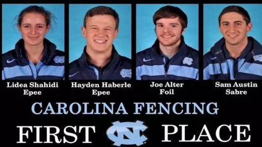 Four Tar Heel Fencers Take Firsts