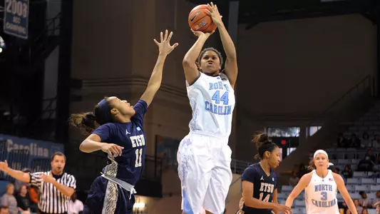 No. 16 Tar Heels Rout ETSU, 85-44