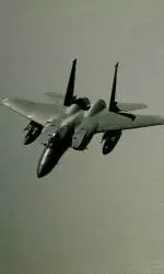 F-15 Flyover Before Saturday's Game.