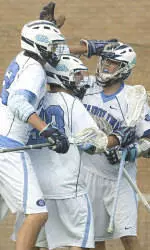 Bitter's School Record Eight Goals Rally UNC Past UMBC