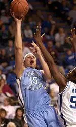 No. 13 North Carolina Tops Kentucky, 75-59