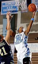 No. 13 Tar Heels Down Charleston Southern, 84-49