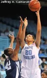 No. 14 Carolina Rolls Past Washington State, 93-55