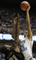 No. 5 North Carolina Dominates Wake Forest, 104-67