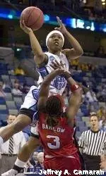 Pringle Leads Top-Seeded Carolina to 78-74 Comeback Victory Over Louisville