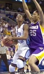 Tar Heels Fall to Tigers, 56-50