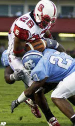 Tar Heels Upend Wolfpack, 30-24